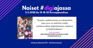 naiset digiajassa 2.5.2018